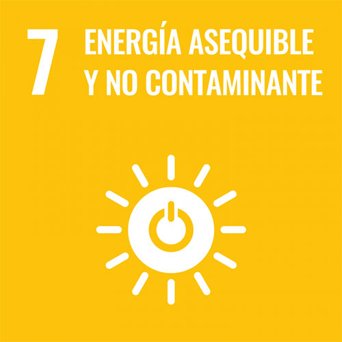 ODS 7: Energía asequible y no contaminante.